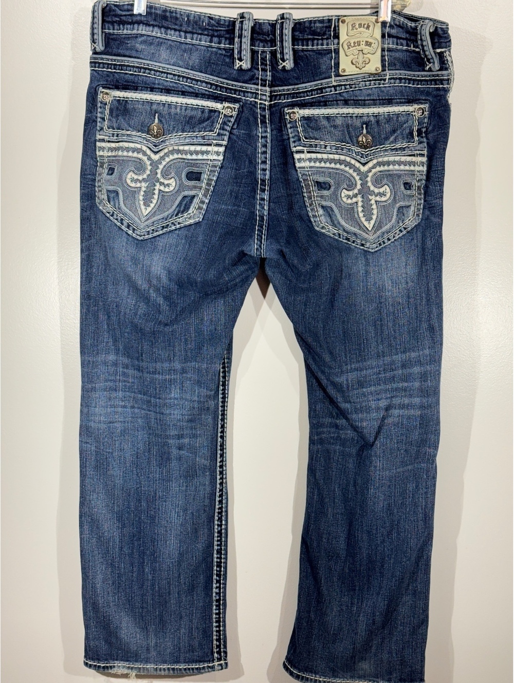 Rock Revival Lowry Straight Jeans Size 40